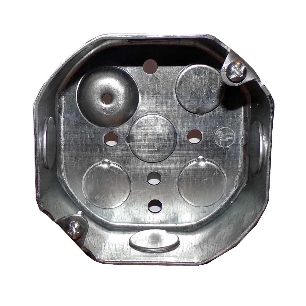 4" Metal Fixture Box Octagon Zeiset Equipment