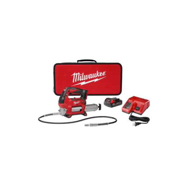 Milwaukee M18 Grease Gun Kit Zeiset Equipment